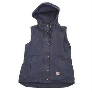 Carhartt blue vest size small. Wildwood rare hooded